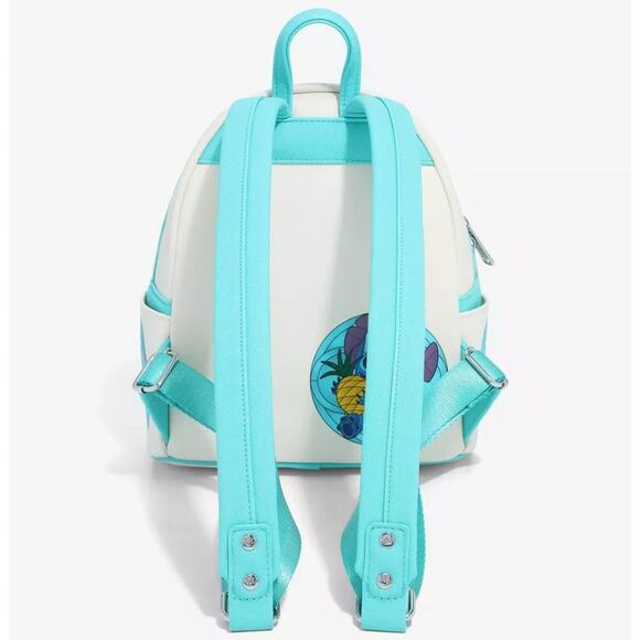 NWT Loungefly Disney Lilo & Stitch Stained Glass Portrait Mini Backpack - Picture 5 of 10